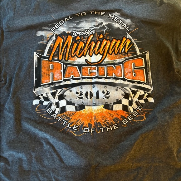 2012 Michigan Racing Men’s T-Shirt (3 FOR 25 BUNDLE) - Picture 3 of 3